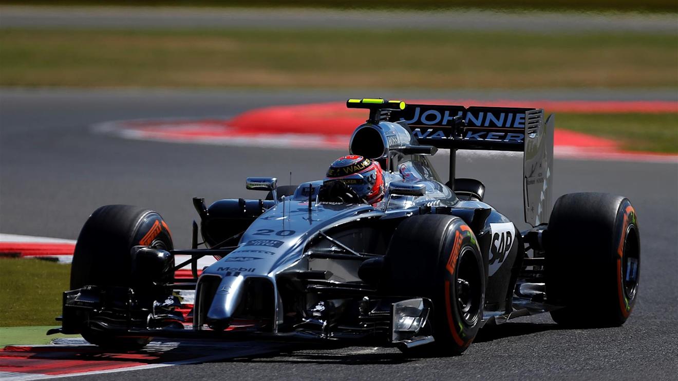 Kevin Magnussen (DEN) McLaren MP4-29. Formula One World Championship, Rd9, British Grand Prix, Practice, Silverstone, England, Friday, 4 July 2014