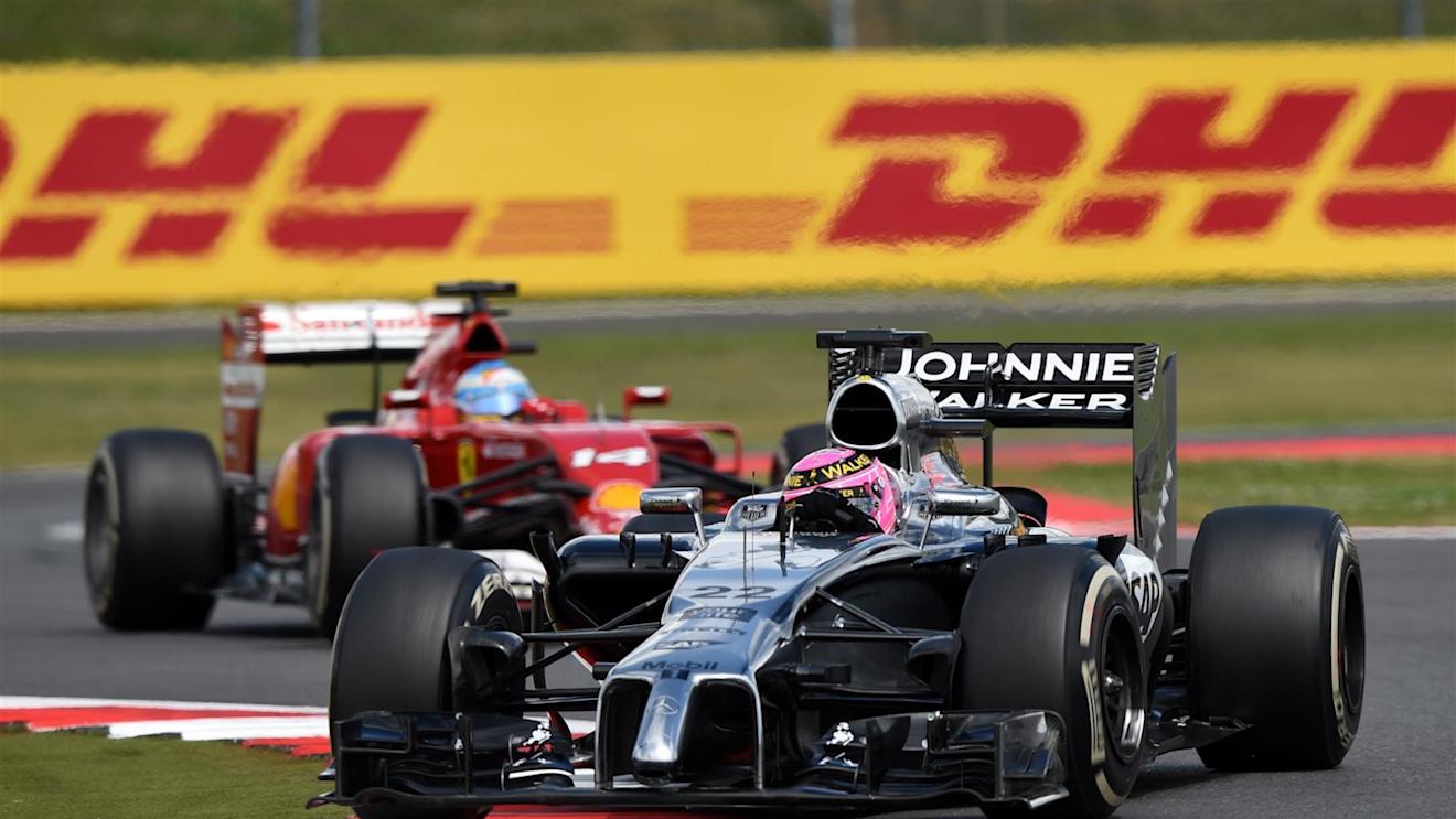 Jenson Button (GBR) McLaren MP4-29. Formula One World Championship, Rd9, British Grand Prix, Race Day, Silverstone, England, Sunday, 6 July 2014