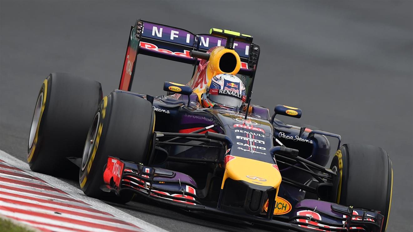 Race winner Daniel Ricciardo (AUS) Red Bull Racing RB10. Formula One World Championship, Rd11, Hungarian Grand Prix, Race Day, Hungaroring, Hungary. Sunday, 27 July 2014