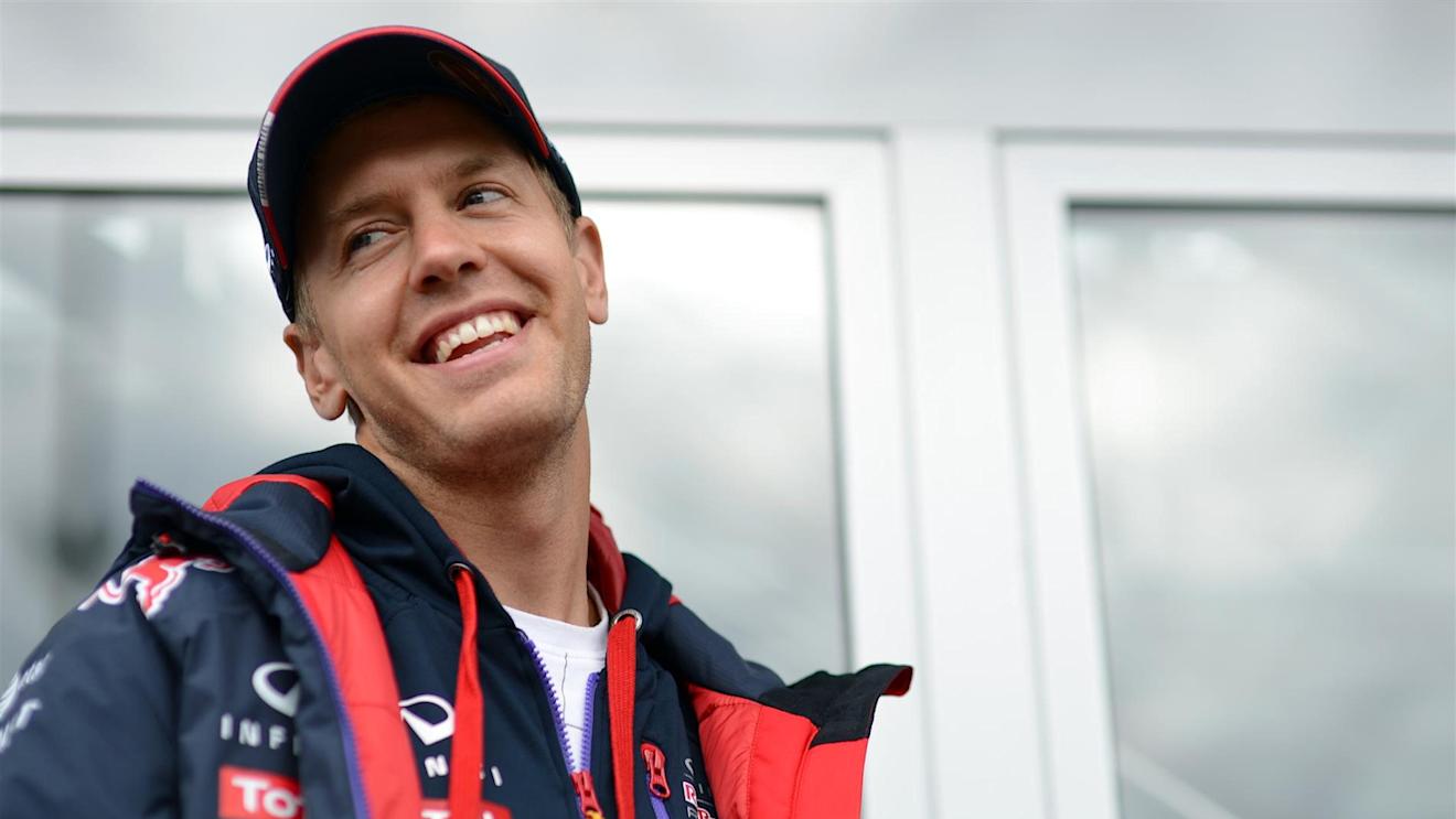 Sebastian Vettel (GER) Red Bull Racing. Formula One World Championship, Rd12, Belgian Grand Prix, Preparations, Spa-Francorchamps, Belgium, Thursday, 21 August 2014
