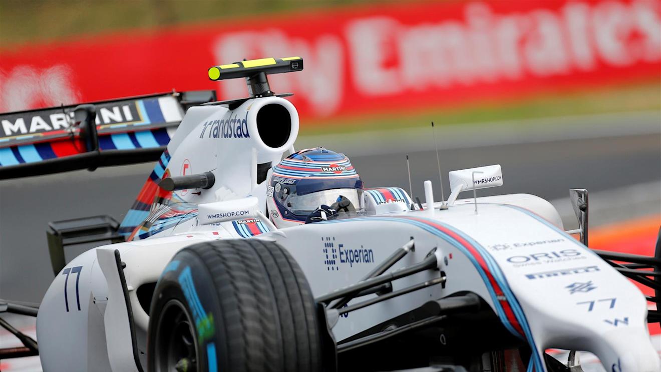 Valtteri Bottas (FIN) Williams FW36. Formula One World Championship, Rd11, Hungarian Grand Prix, Race Day, Hungaroring, Hungary. Sunday, 27 July 2014