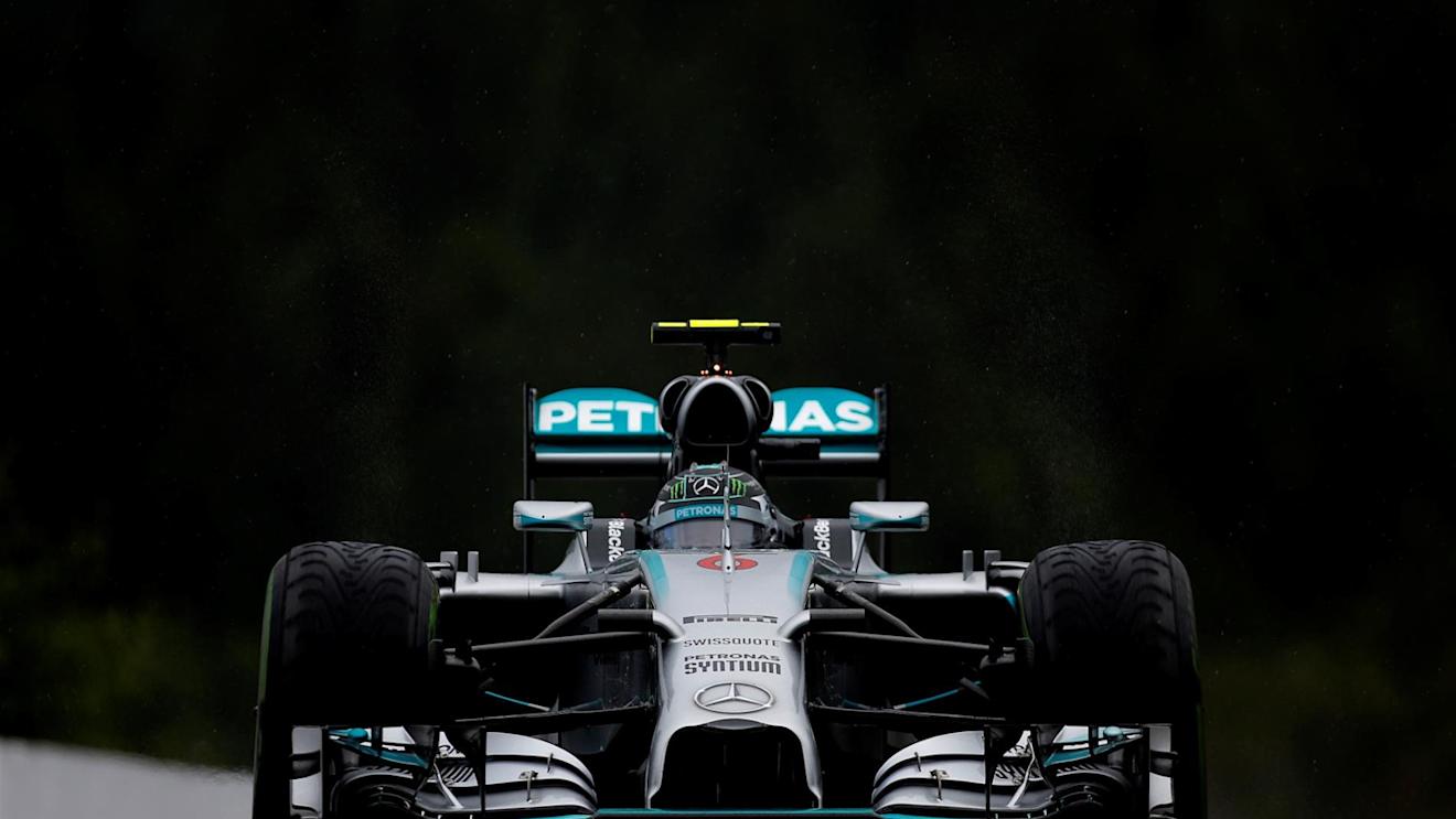 Nico Rosberg (GER) Mercedes AMG F1 W05. Formula One World Championship, Rd12, Belgian Grand Prix, Qualifying, Spa-Francorchamps, Belgium, Saturday, 23 August 2014
