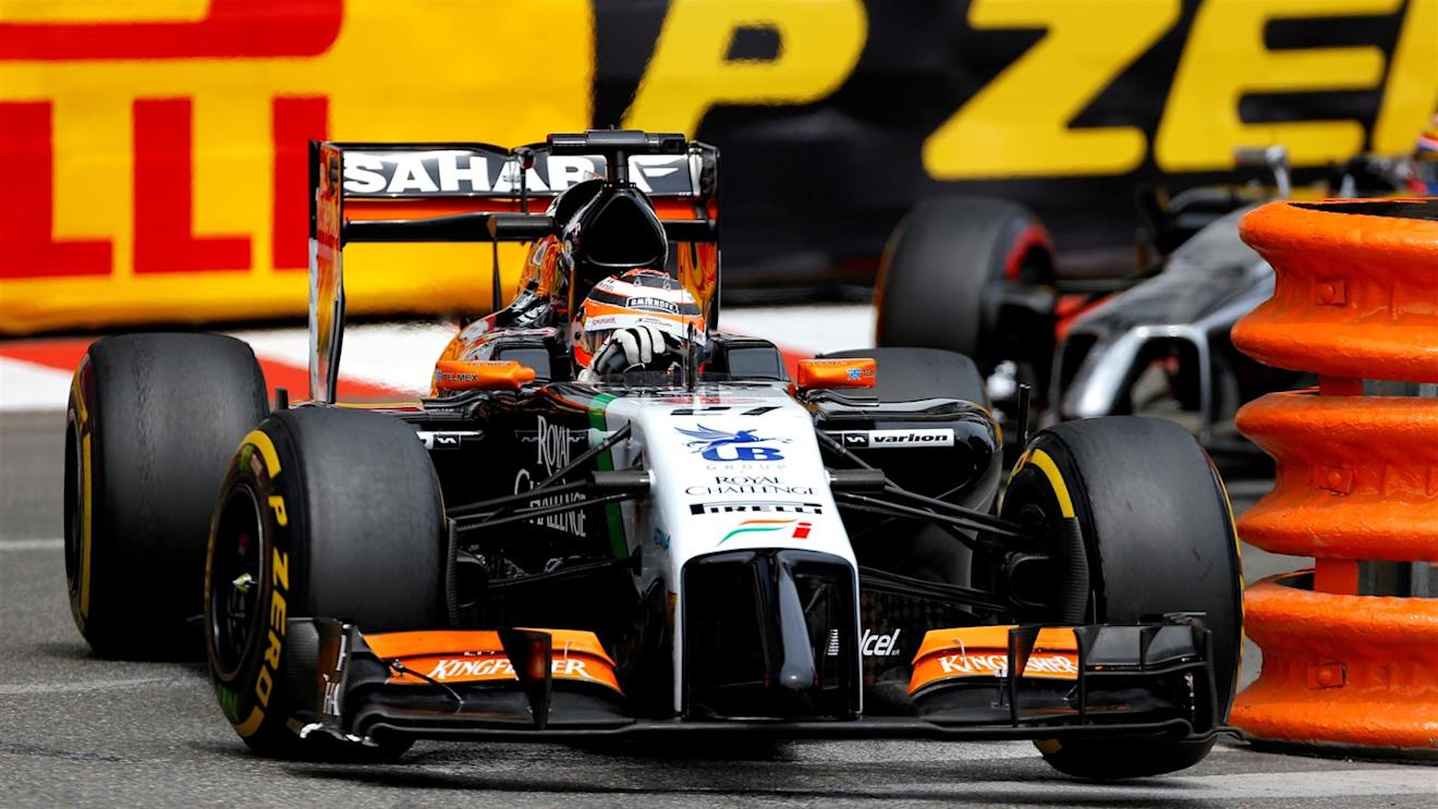 Nico Hulkenberg (GER) Force India VJM07. Formula One World Championship, Rd6, Monaco Grand Prix, Race, Monte-Carlo, Monaco, Sunday, 25 May 2014