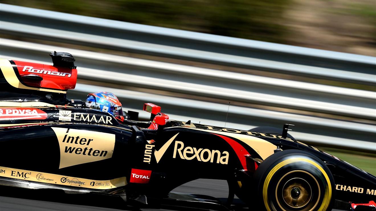Romain Grosjean (FRA) Lotus E22. Formula One World Championship, Rd11, Hungarian Grand Prix, Qualifying, Hungaroring, Hungary. Saturday, 26 July 2014