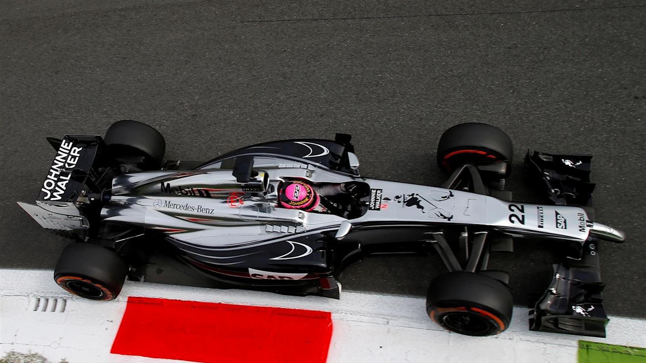 Jenson Button (GBR) McLaren MP4-29. Formula One World Championship, Rd13, Italian Grand Prix, Monza, Italy, Practice, Friday, 5 September 2014