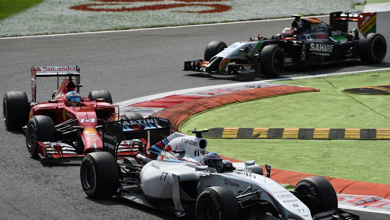 Valtteri Bottas (FIN) Williams FW36. Formula One World Championship, Rd13, Italian Grand Prix, Monza, Italy, Race Day, Sunday, 7 September 2014