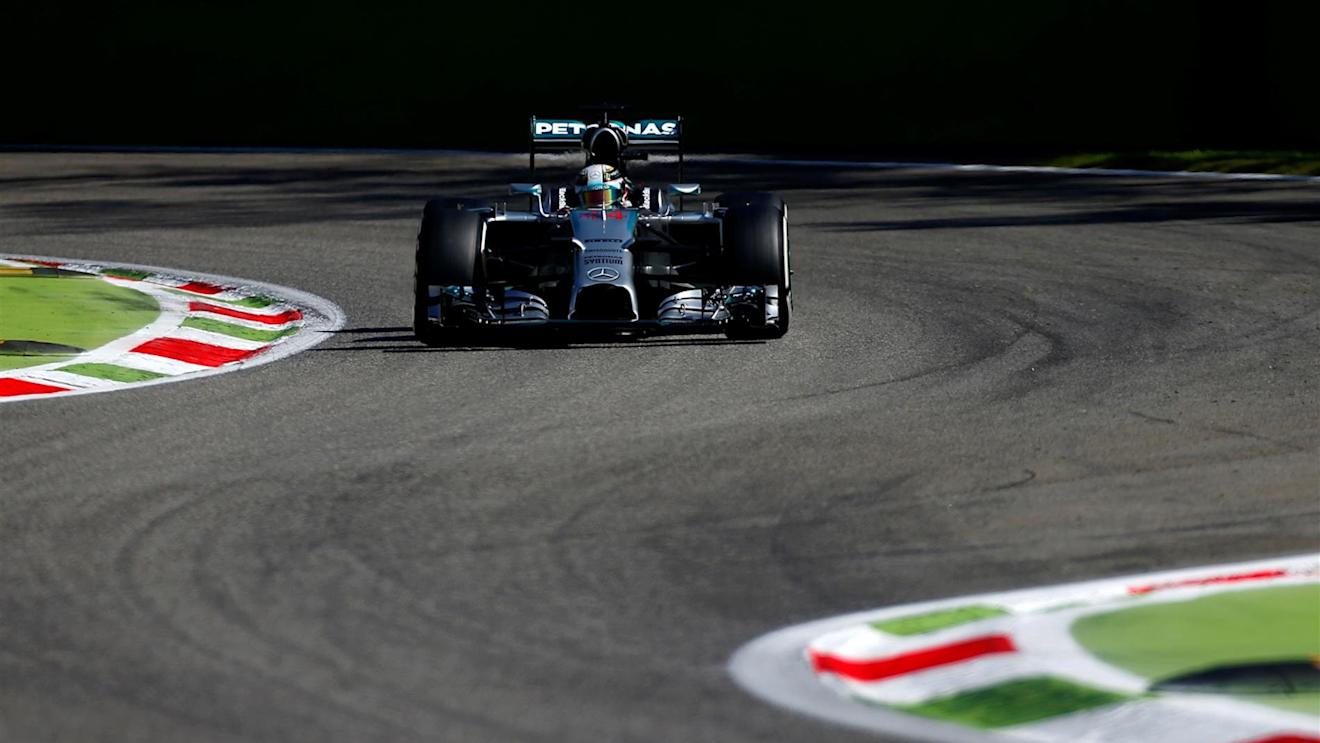 Lewis Hamilton (GBR) Mercedes AMG F1 W05. Formula One World Championship, Rd13, Italian Grand Prix, Monza, Italy, Qualifying, Saturday, 6 September 2014