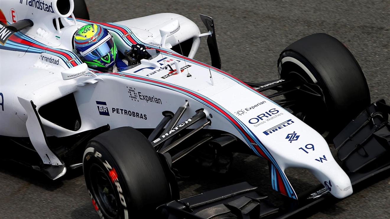 Felipe Massa (BRA) Williams FW36. Formula One World Championship, Rd13, Italian Grand Prix, Monza, Italy, Practice, Friday, 5 September 2014