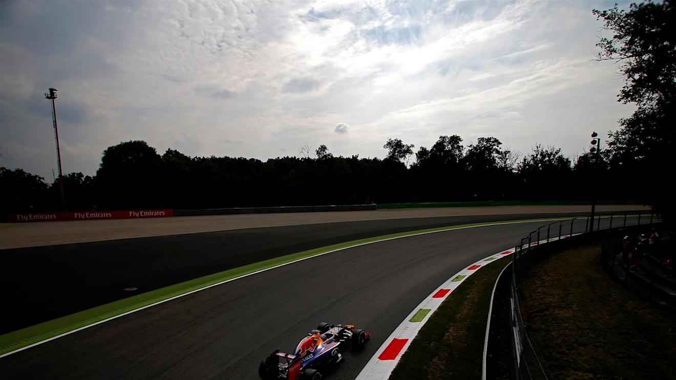 Sebastian Vettel (GER) Red Bull Racing RB10. Formula One World Championship, Rd13, Italian Grand Prix, Monza, Italy, Practice, Friday, 5 September 2014