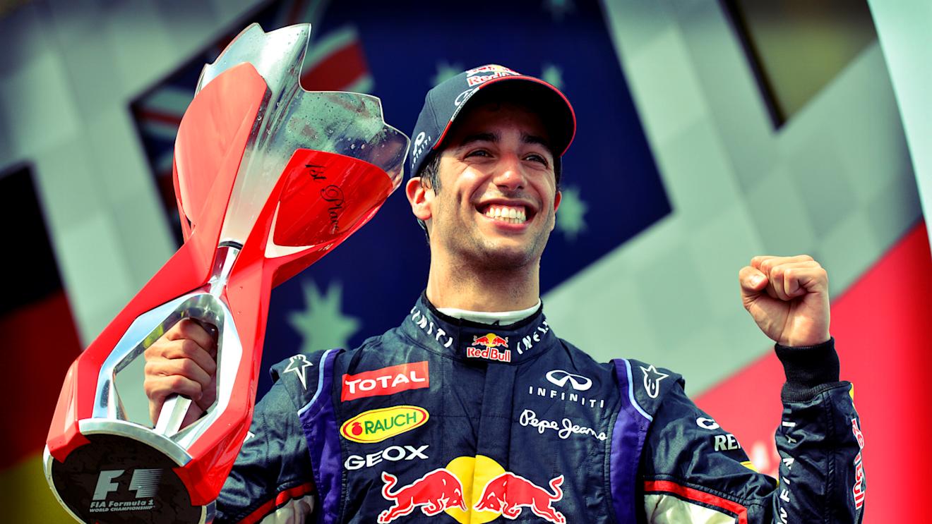 Race winner Daniel Ricciardo (AUS) Red Bull Racing celebrates on the podium with the trophy.
Formula One World Championship, Rd7, Canadian Grand Prix, Race Day, Montreal, Canada, Sunday 8 June 2014.
