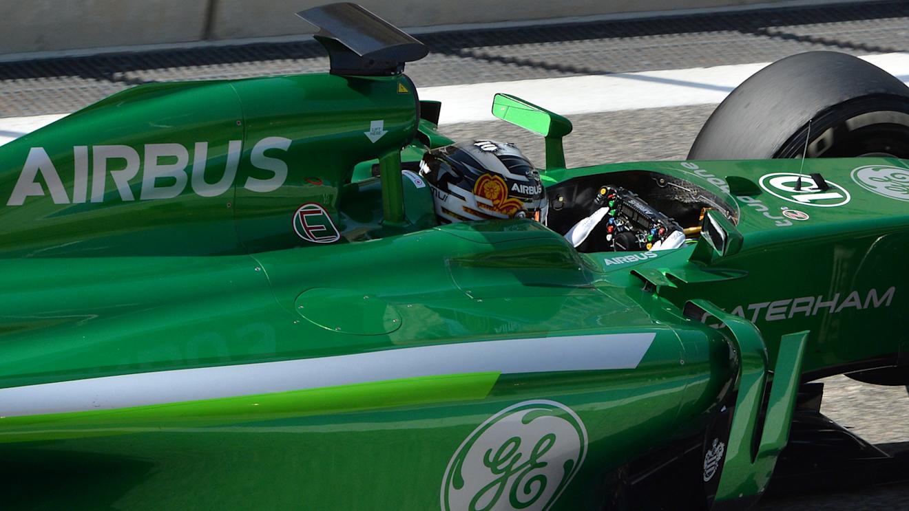Kamui Kobayashi (JPN) Caterham CT05. Formula One Testing, Day Two, Bahrain International Circuit, Sakhir, Bahrain, Thursday, 20 February 2014 © Sutton Images. No reproduction without permission