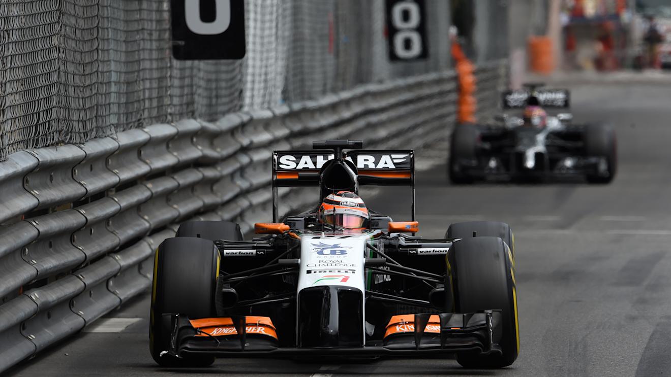 Nico Hulkenberg (GER) Force India VJM07.
Formula One World Championship, Rd6, Monaco Grand Prix, Race, Monte-Carlo, Monaco, Sunday 25 May 2014.
