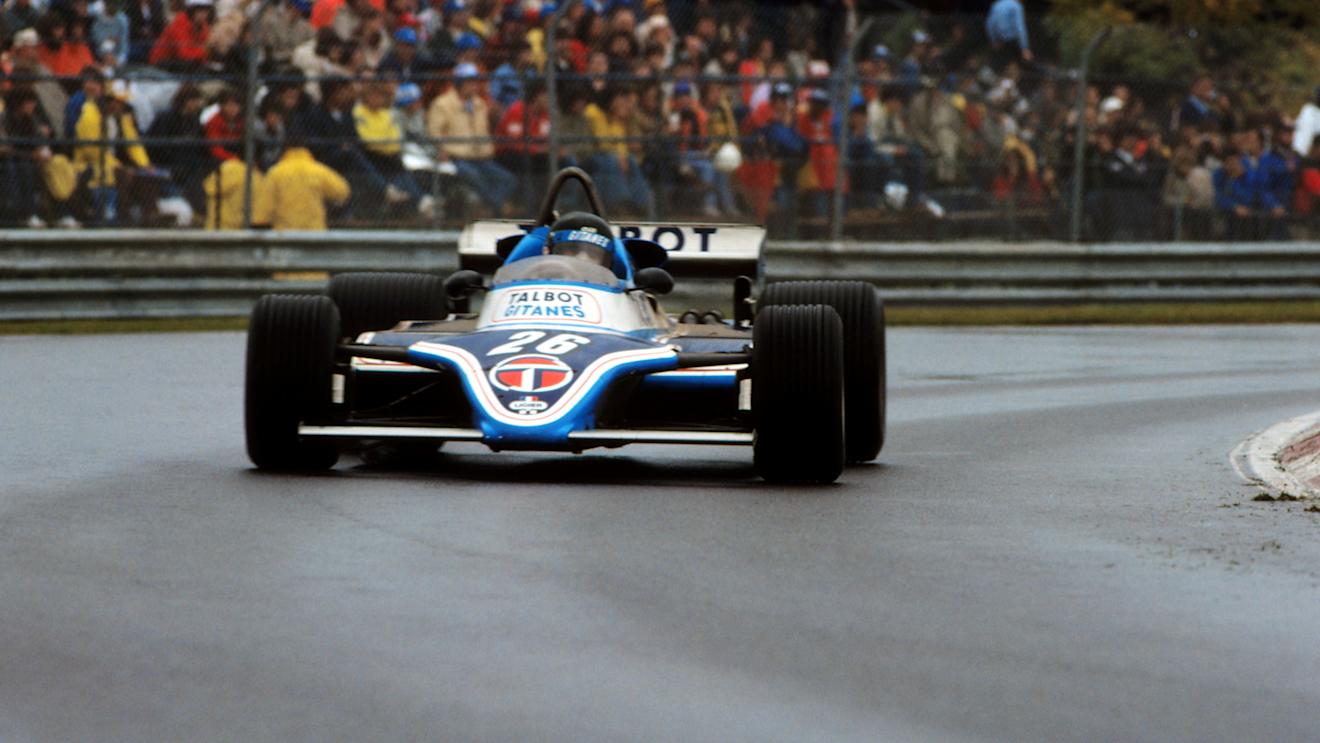 Race winner Jacques Laffite (FRA), Ligier JS17.
Canadian Grand Prix, Rd14, Montreal, Canada, 27 September 1981.