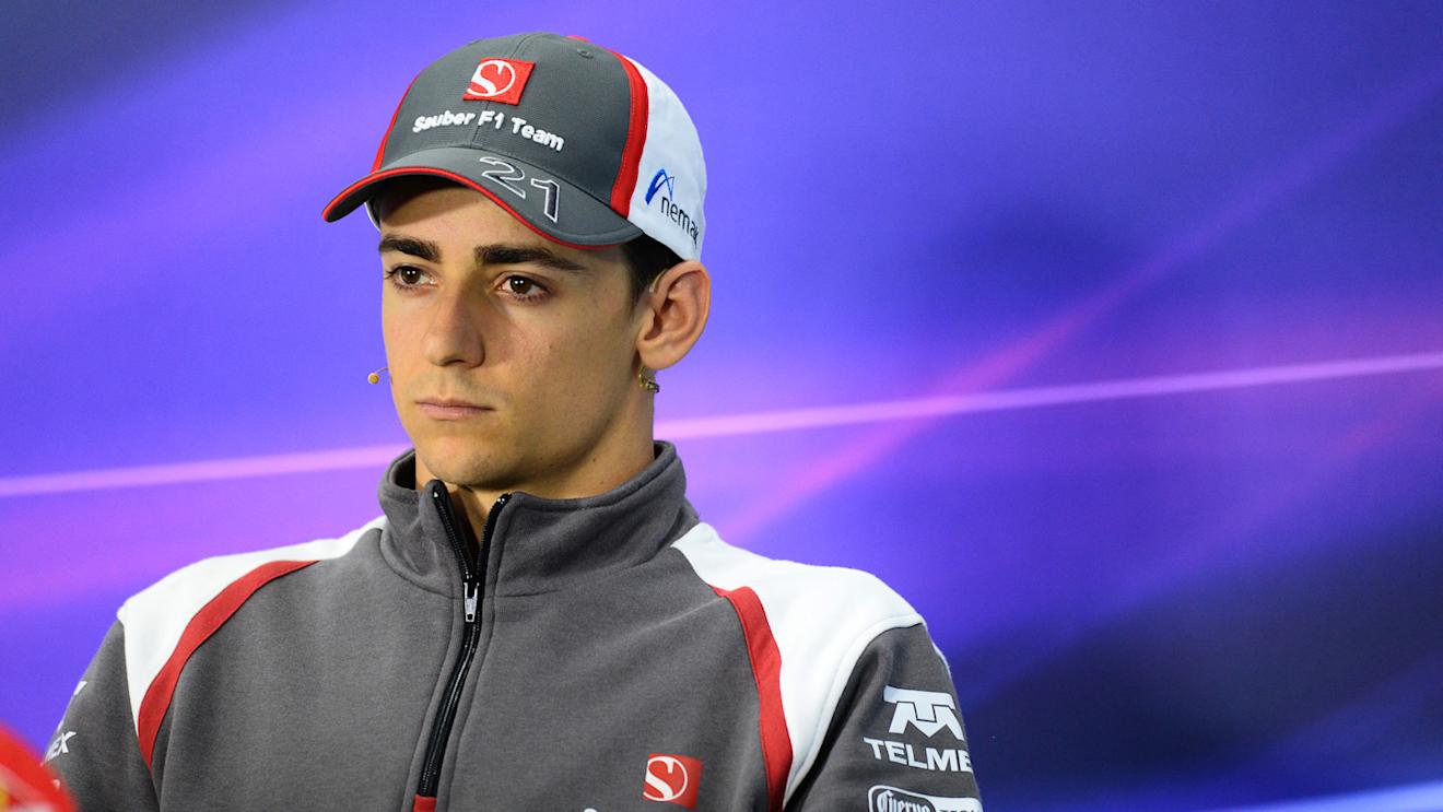 Esteban Gutierrez (MEX) Sauber in the Press Conference.
Formula One World Championship, Rd4, Chinese Grand Prix, Preparations, Shanghai, China, Thursday 17 April 2014. © Sutton Motorsport Images