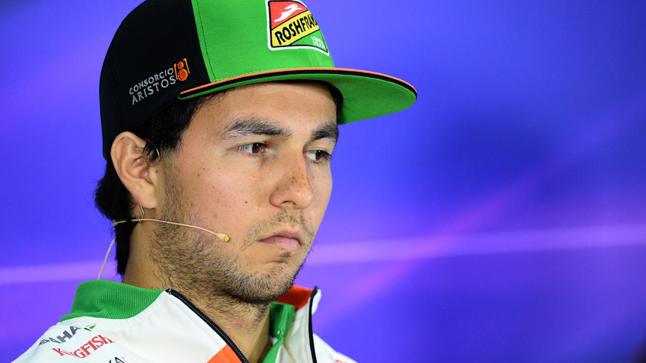 Sergio Perez (MEX) Force India in the Press Conference.
Formula One World Championship, Rd4, Chinese Grand Prix, Preparations, Shanghai, China, Thursday 17 April 2014. © Sutton Motorsport Images