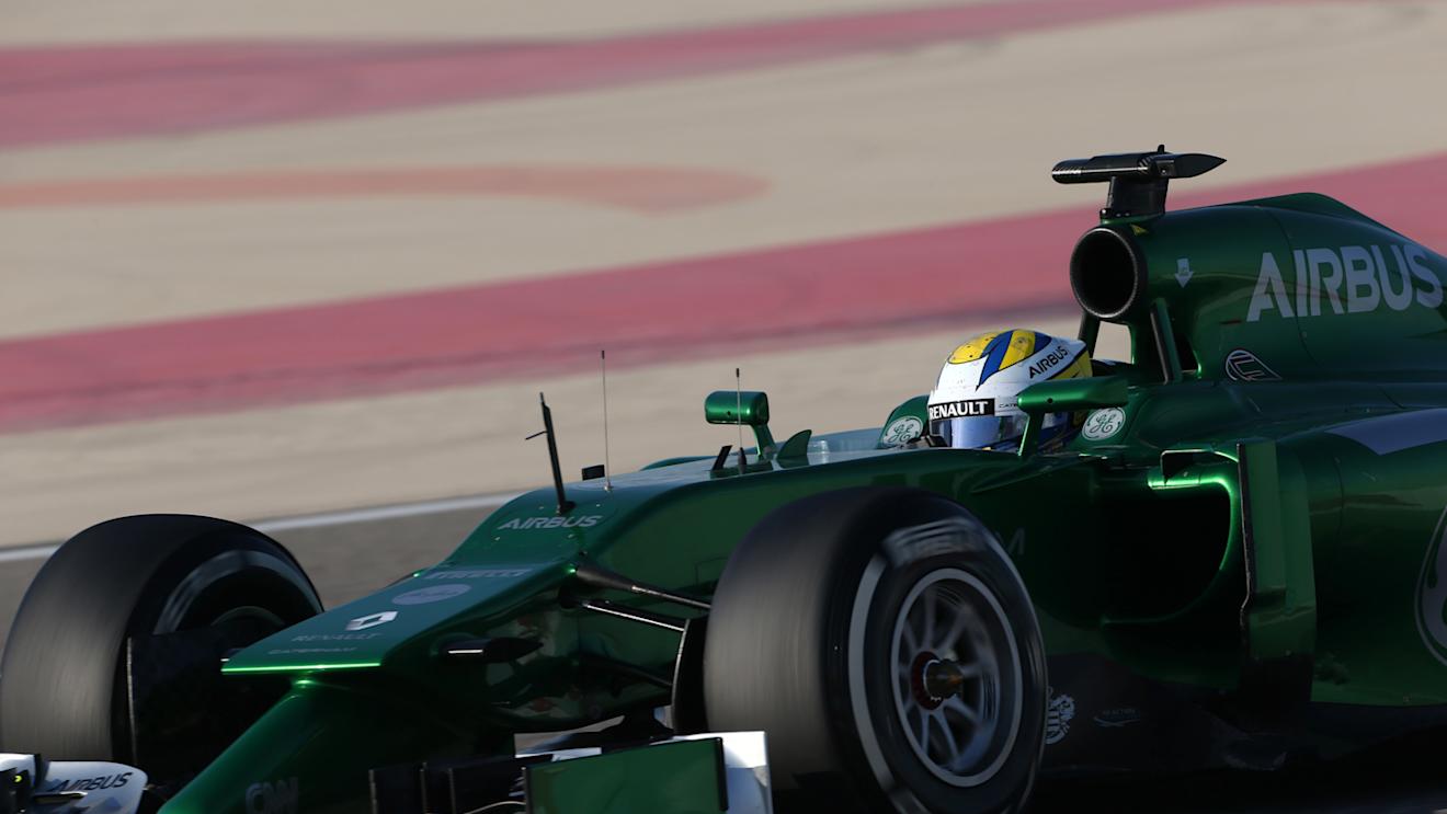 Marcus Ericsson (SWE) Caterham CT05. Formula One Testing, Day Three, Bahrain International Circuit, Sakhir, Bahrain, Friday, 21 February 2014 © Sutton Images. No reproduction without permission