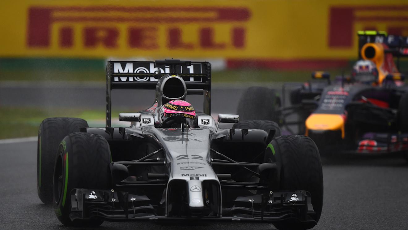 Jenson Button (GBR) McLaren MP4-29. Formula One World Championship, Rd15, Japanese Grand Prix, Race, Suzuka, Japan, Sunday, 5 October 2014 © Sutton Images. No reproduction without permission