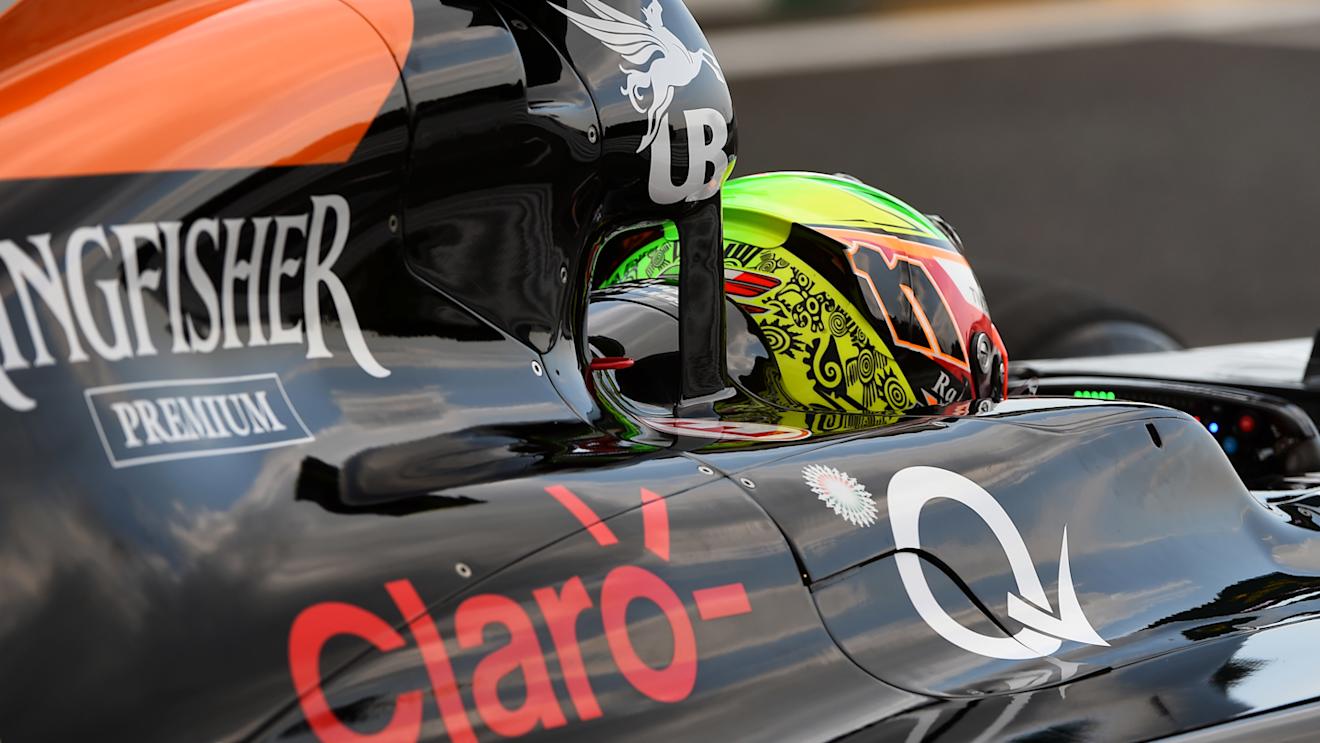 Sergio Perez (MEX) Force India VJM07. Formula One World Championship, Rd15, Japanese Grand Prix, Practice, Suzuka, Japan, Friday, 3 October 2014 © Sutton Images. No reproduction without permission
