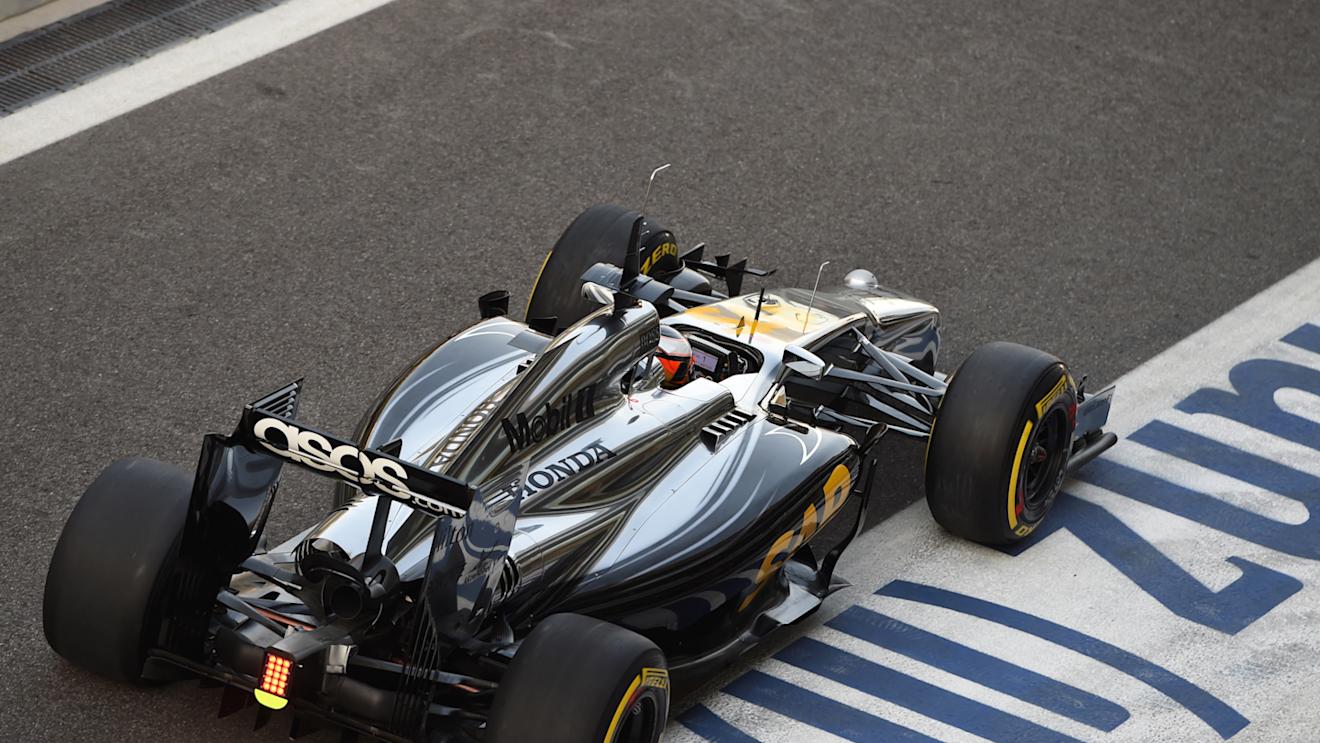 Stoffel Vandoorne (BEL) McLaren MP4-29H.
Formula One Testing, Yas Marina Circuit, Abu Dhabi, UAE, Wednesday 26 November 2014. © Sutton Motorsport Images