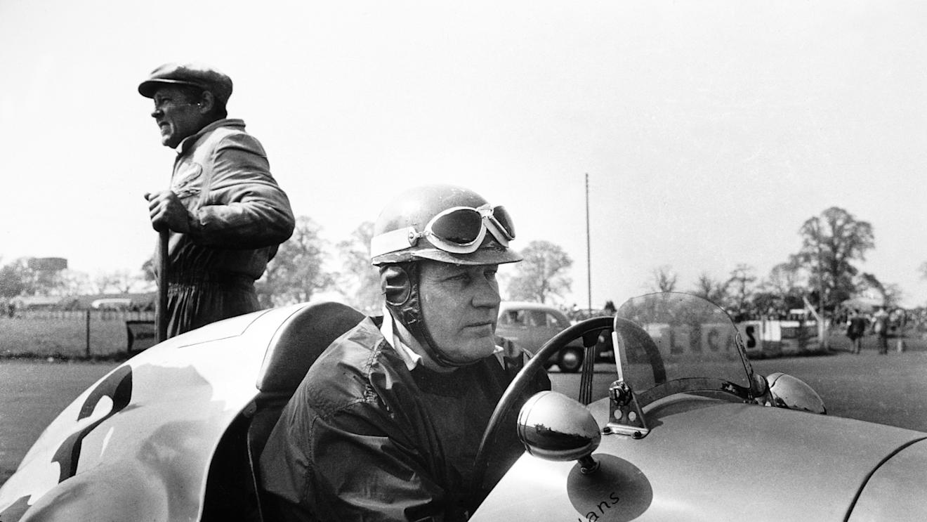1953 Daily Express International Trophy.
Silverstone, Great Britain. 9 May 1953.
Hans Stuck (AFM-Kuchen), portrait.
World Copyright: LAT Photographic
