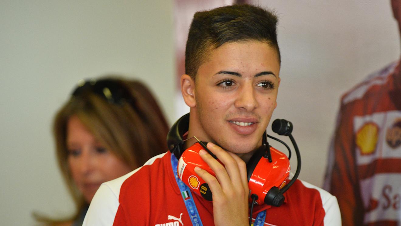 Antonio Fuoco (ITA) Ferrari Young Driver Academy.
Formula One World Championship, Rd17, Abu Dhabi Grand Prix, Practice, Yas Marina Circuit, Abu Dhabi, UAE, Friday 1 November 2013 © Sutton Motorsport Images