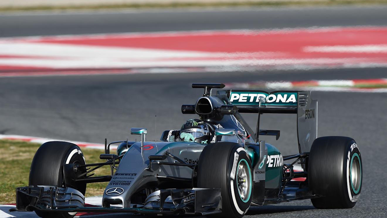 Nico Rosberg (GER) Mercedes AMG F1 W06 at Formula One Testing, Day Two, Barcelona, Spain, 27 February 2015.

