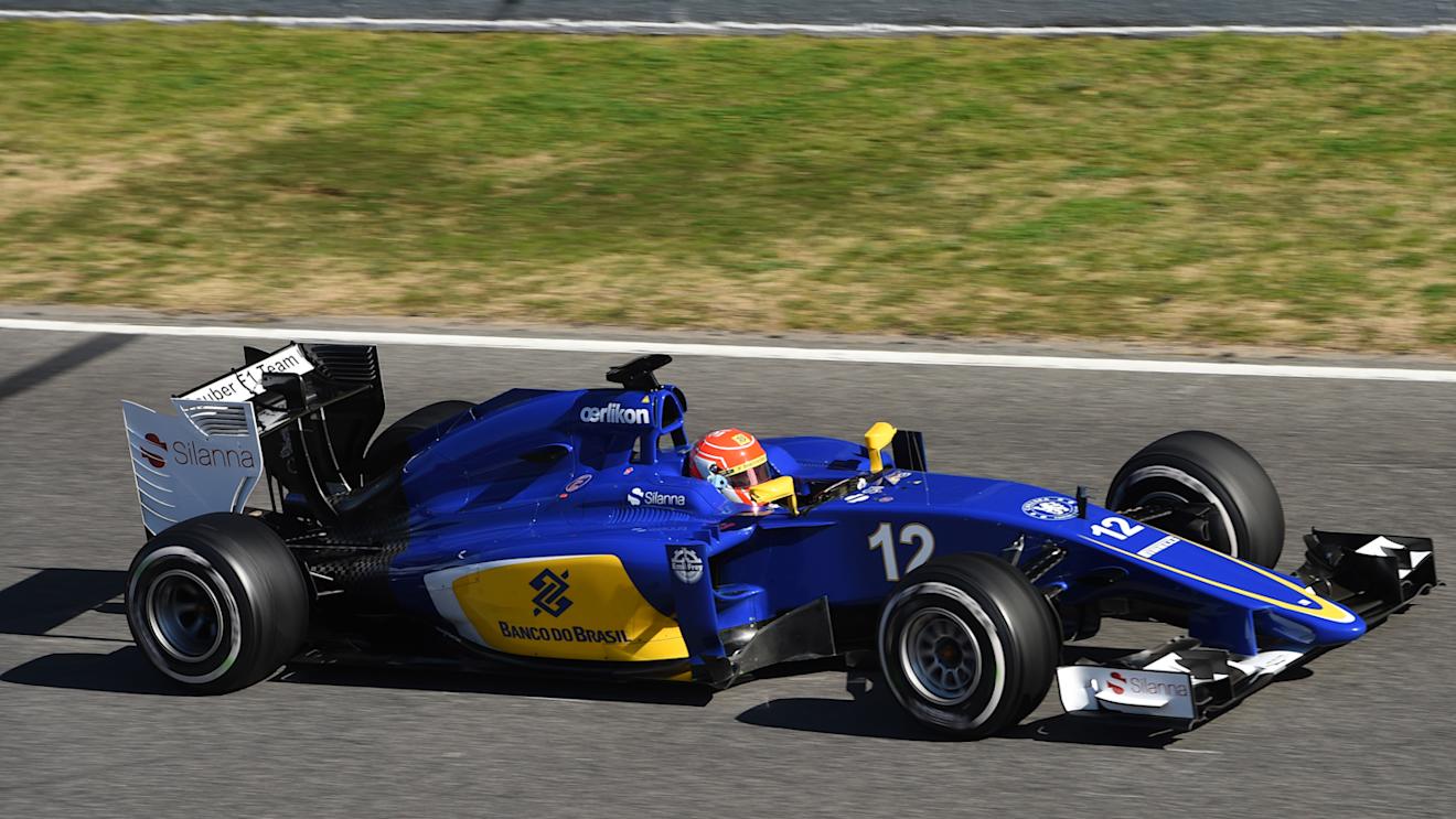 Felipe Nasr, Sauber, Formula One Testing, Day Two, Barcelona, Spain, 27 February 2015.