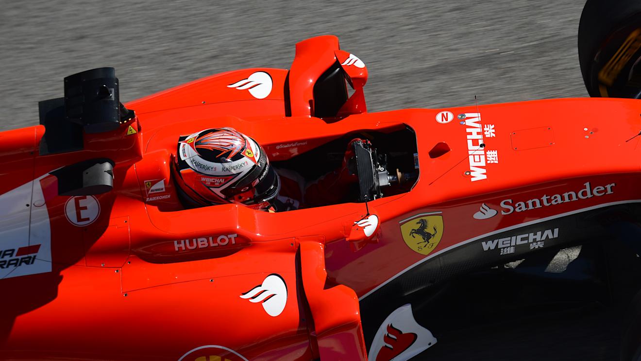 Kimi Raikkonen (FIN) Ferrari SF15-T at Formula One Testing, Day Three, Barcelona, Spain, 28 February 2015.