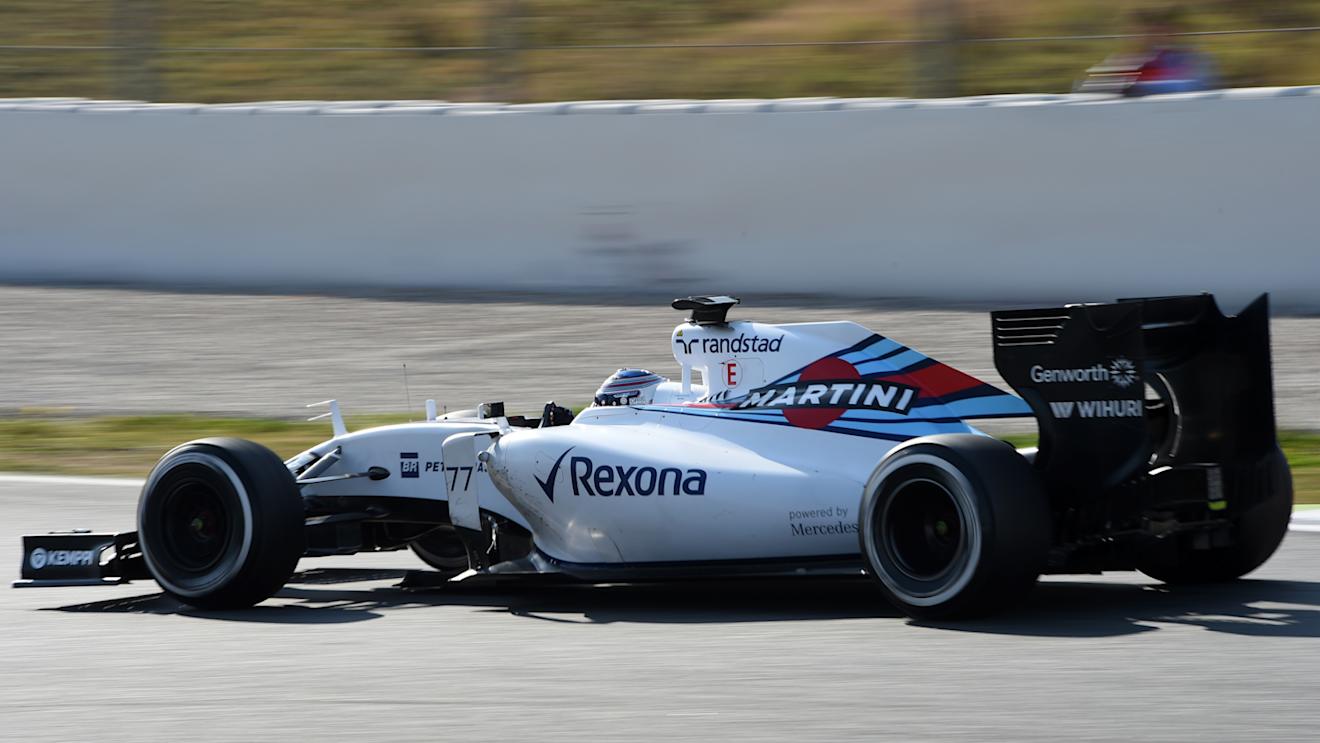Valtteri Bottas (FIN) Williams FW37 at Formula One Testing, Day Four, Barcelona, Spain, 1 March 2015.
