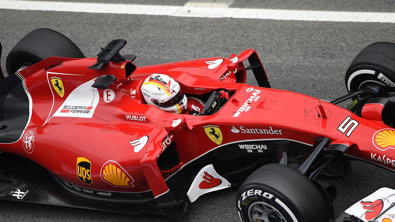 Sebastian Vettel (GER) Ferrari at Formula One Testing, Day Three, Barcelona, Spain, 21 February 2015.