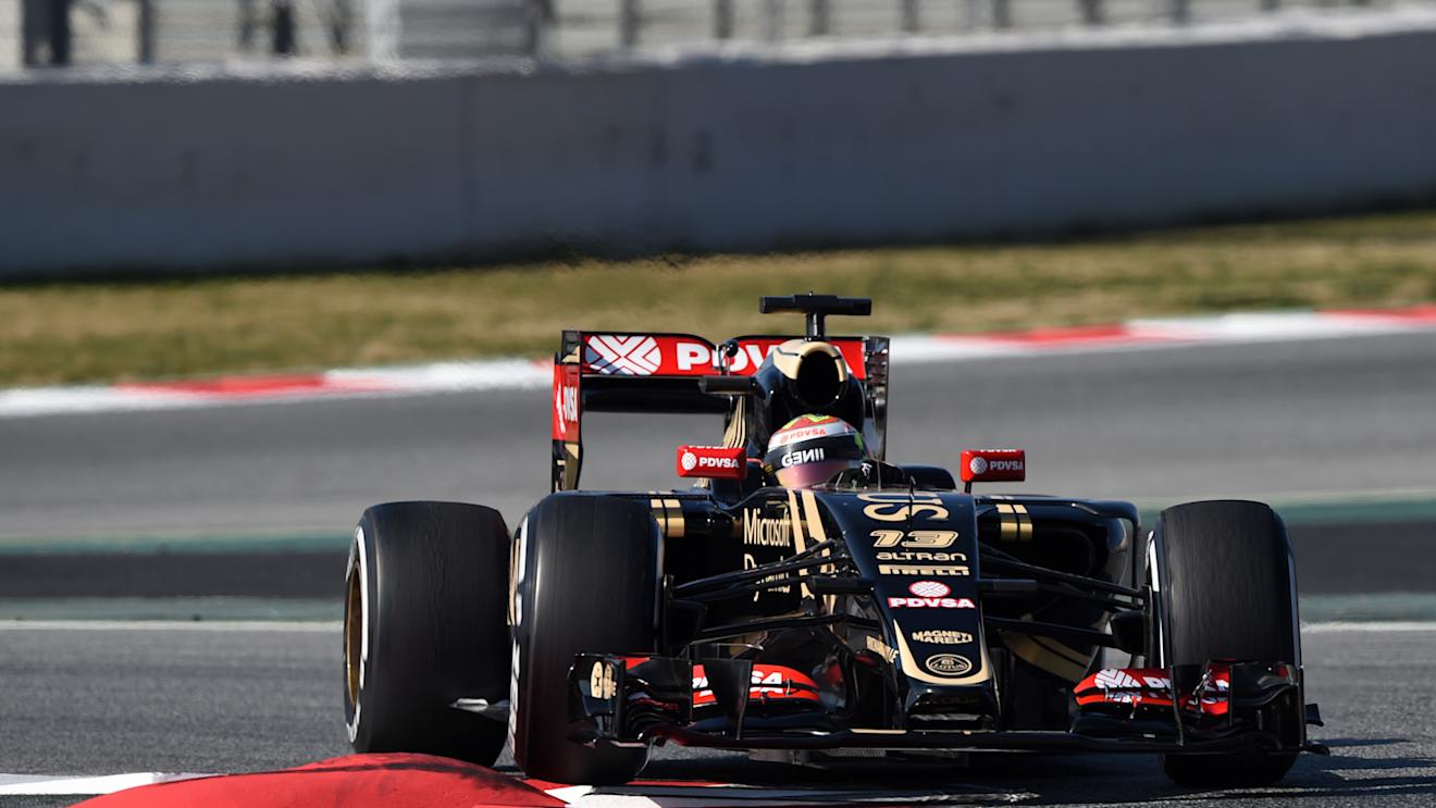 Pastor Maldonado (VEN) Lotus E23 Hybrid at Formula One Testing, Day One, Barcelona, Spain, 19 February 2015.
