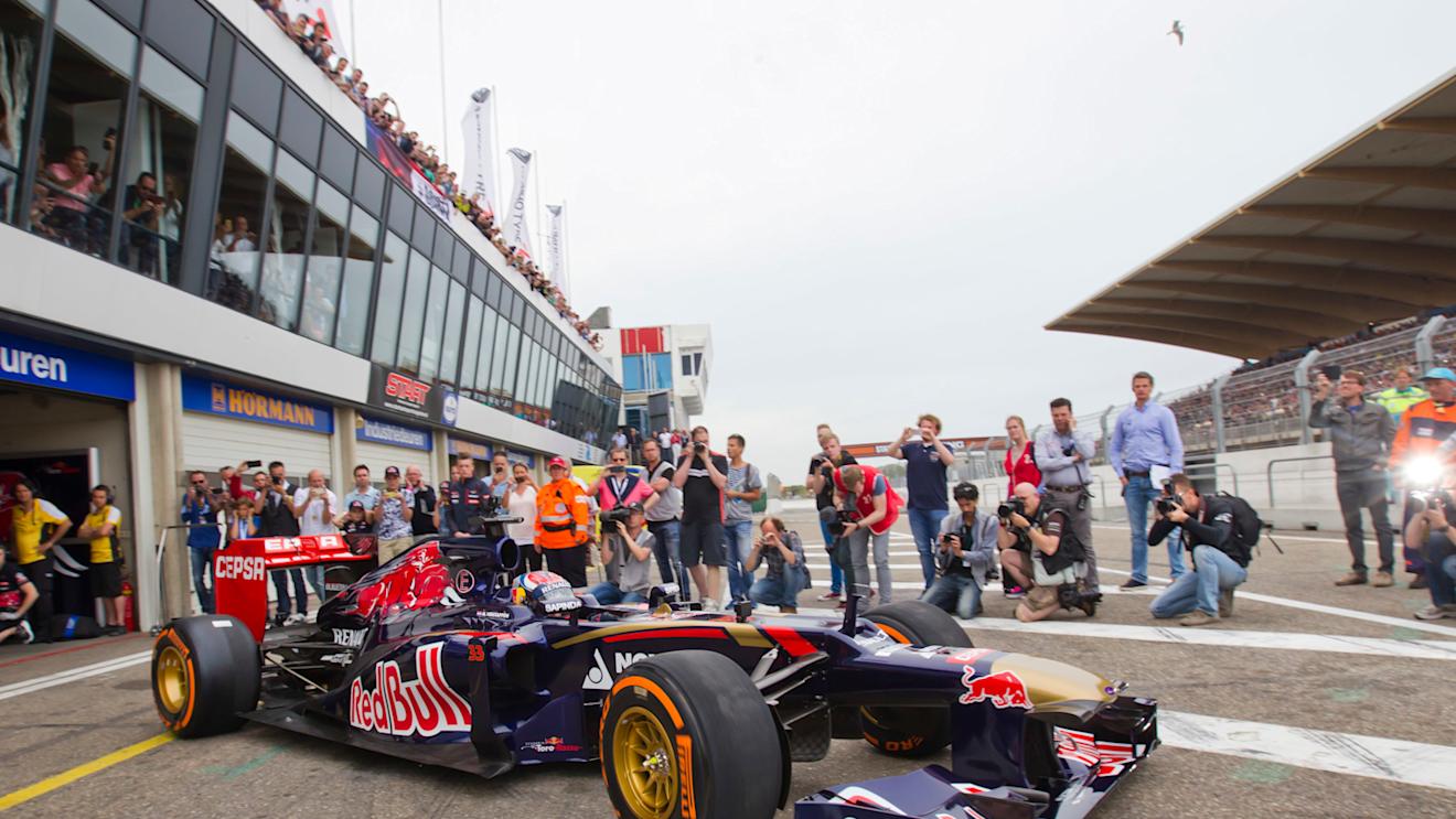 Max Verstappen at the 'Italia a Zandvoort' © Chris Schotanus