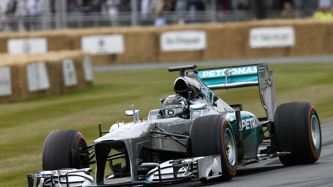 Nico Rosberg, Mercedes F1 W04, Goodwood Festival of Speed, Goodwood, England, 25-28 June 2015 © Sutton Motorsport Images