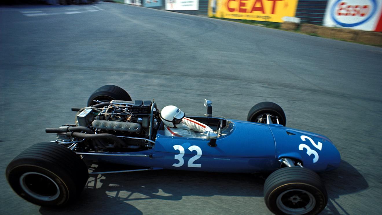 Guy Ligier (FRA) Cooper Maserati T81, 10th place.
Formula One World Championship, Rd4, Belgian Grand Prix, Spa Francorchamps, Belgium. 18 June 1967. © Sutton Motorsport Images