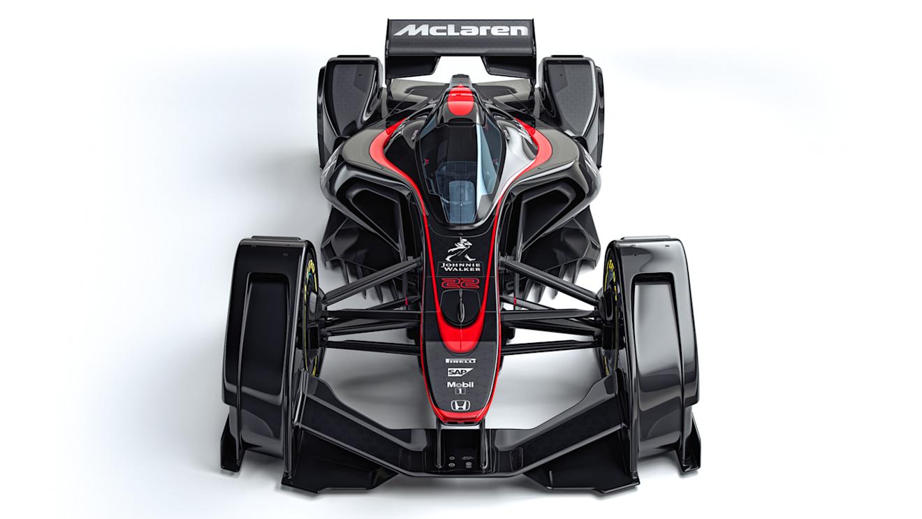 The McLaren MP4-X concept car. © McLaren