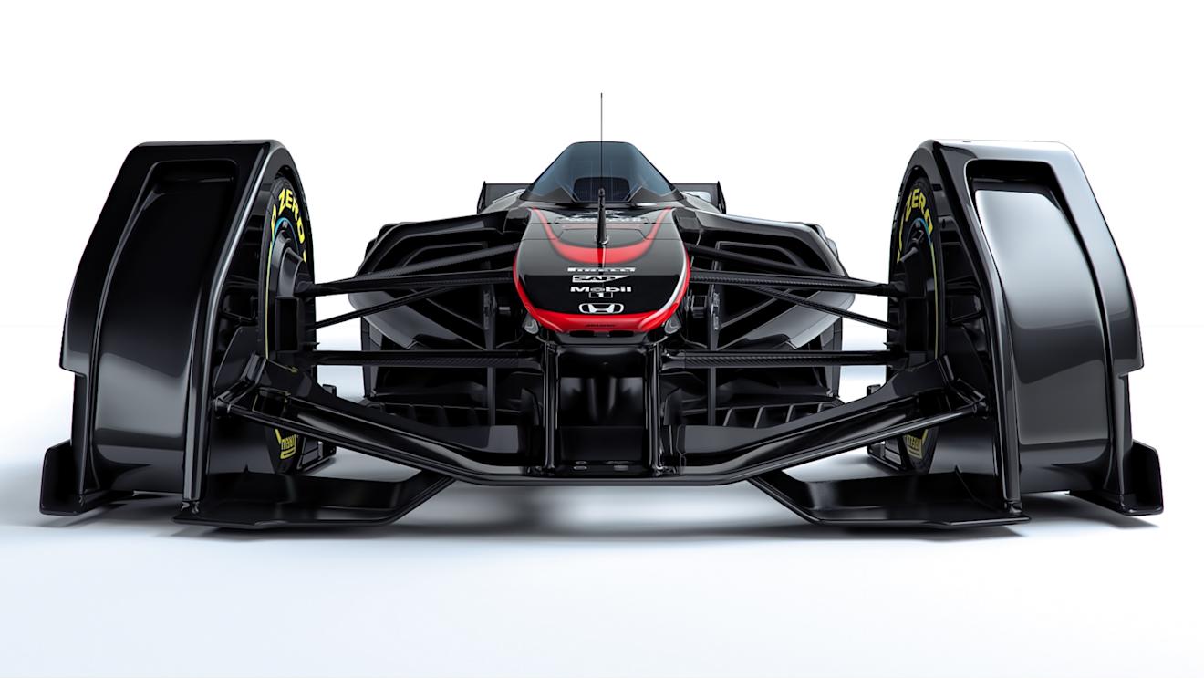 The McLaren MP4-X concept car. © McLaren