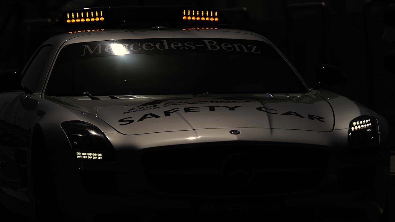 The official F1 safety car © FOWC Ltd                                     