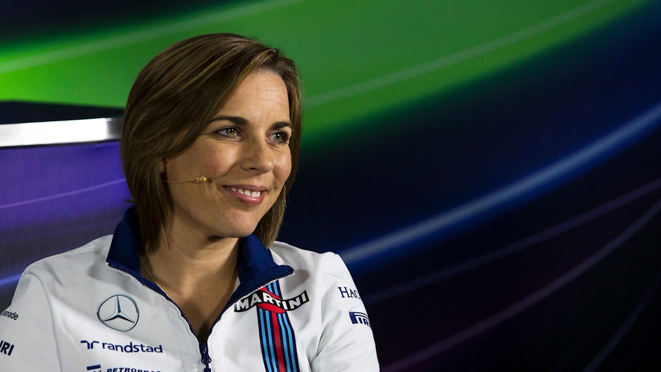 Claire Williams (GBR) Williams Deputy Team Principal in the Press Conference at Formula One World Championship, Rd8, European Grand Prix, Practice, Baku City Circuit, Baku, Azerbaijan, Friday 17 June 2016. © Sutton Images
