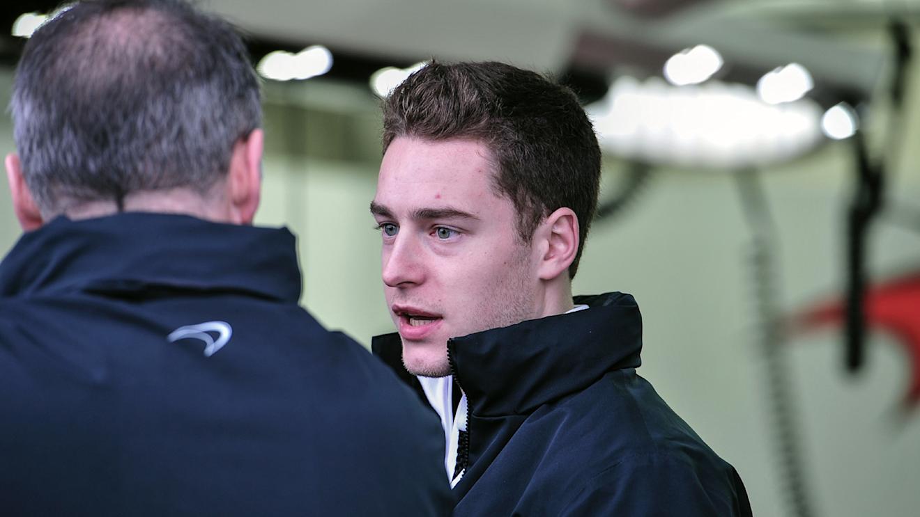 Stoffel Vandoorne (BEL) McLaren at Pirelli Formula One Wet Test, Day One, Paul Ricard, France, 25 January 2016. © Sutton Motorsport Images