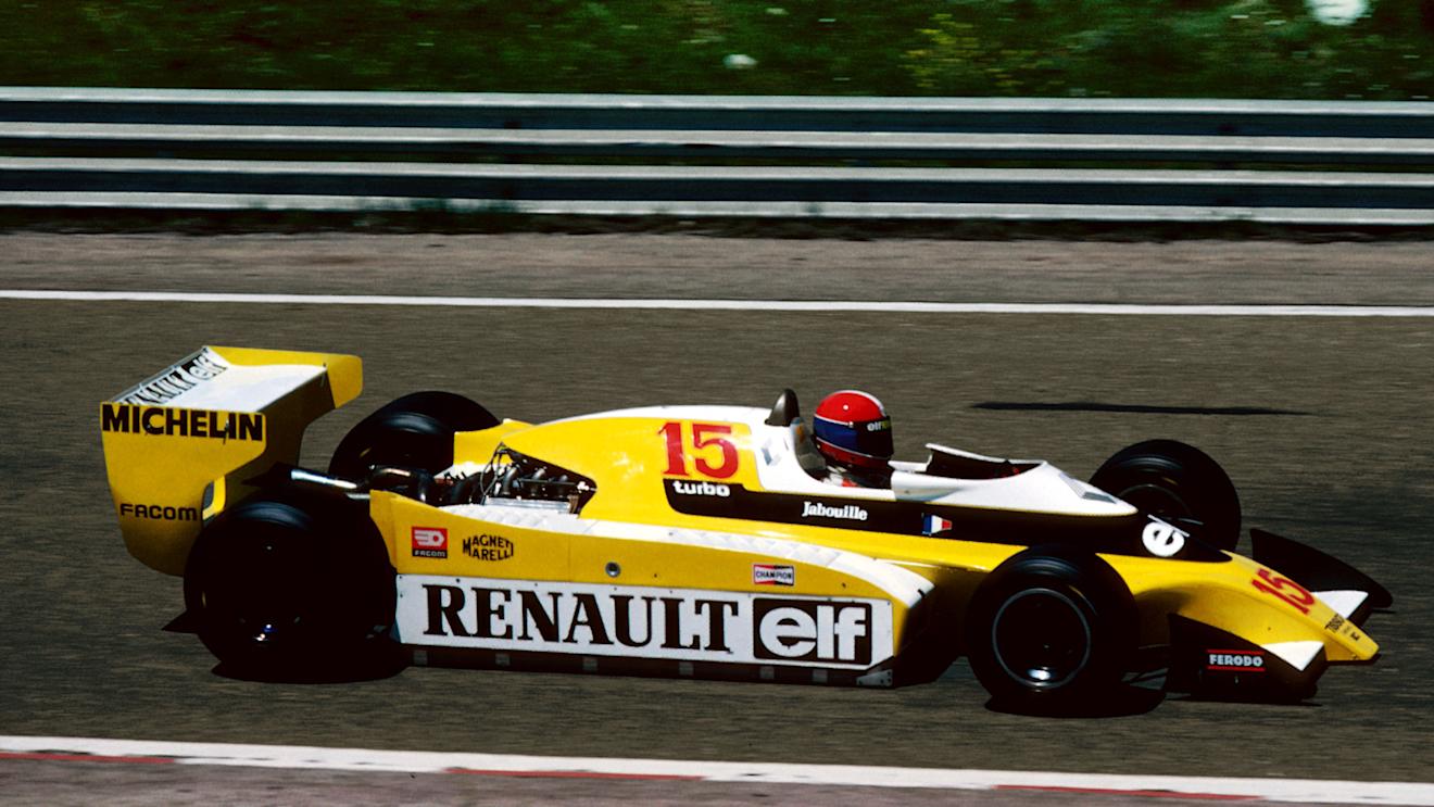 Jean-Pierre Jabouille (FRA) in the new Renault RS10, retired from the race on lap 22 with a turbo leak.Spanish Grand Prix, Rd 5, Jarama, Spain, 29 April 1979.
 ©Sutton Motorsport Images