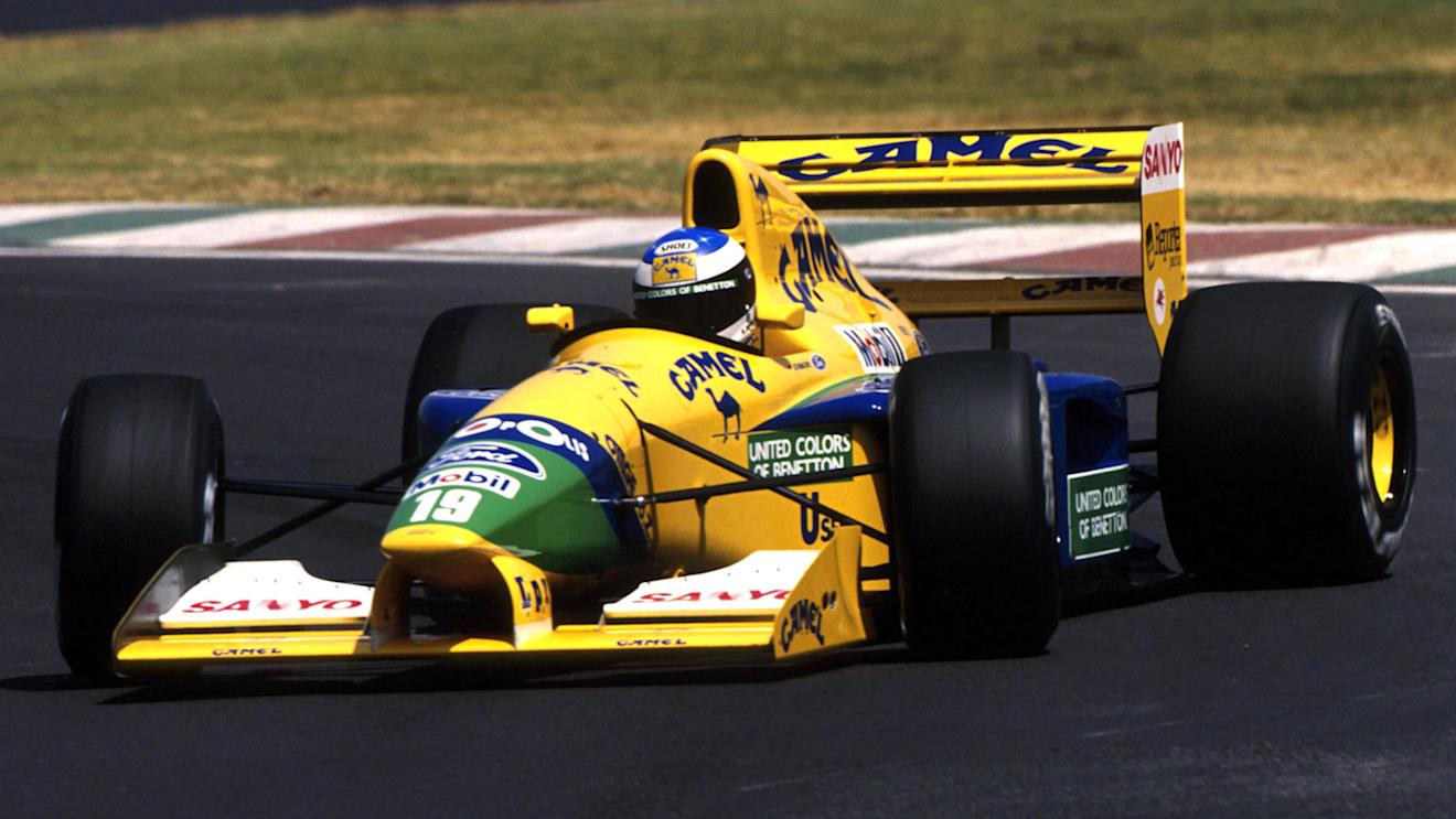 Michael Schumacher (GER) Benetton B191B, 3rd place.
Mexican Grand Prix , Mexico City, 22 March 1992 © SUTTON MOTORSPORT IMAGES
