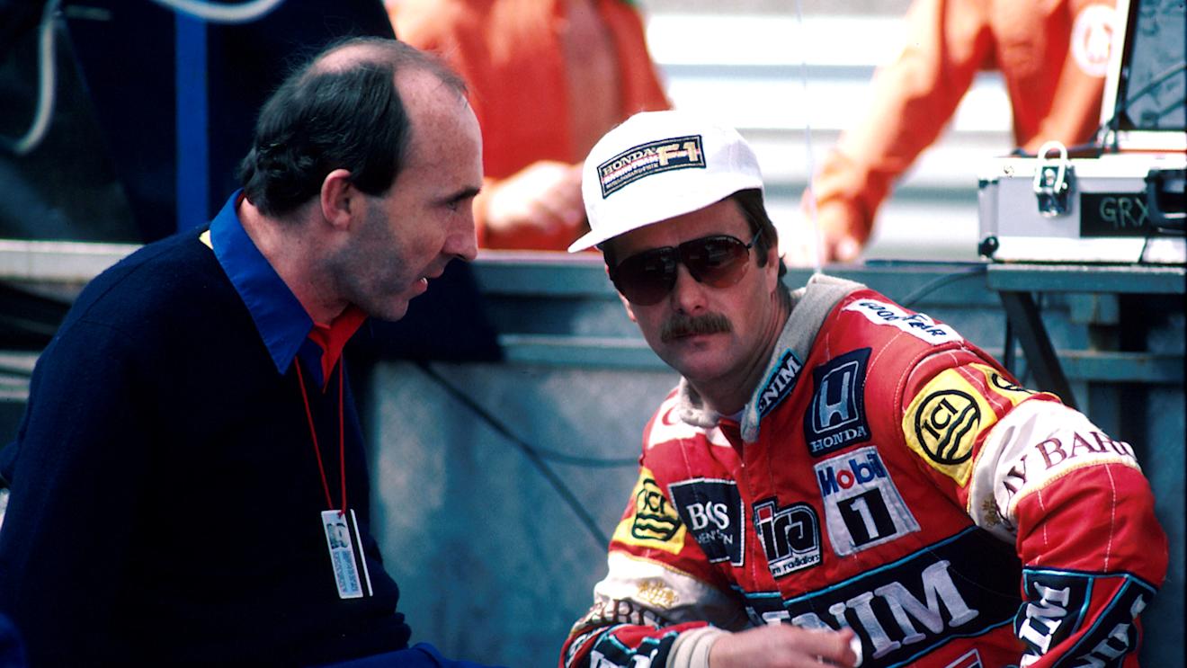 Frank Williams and Nigel Mansell (GBR) Williams FW11B
Monaco Grand Prix, Monte Carlo, 31 May 1987 © SUTTON MOTORSPORT IMAGES