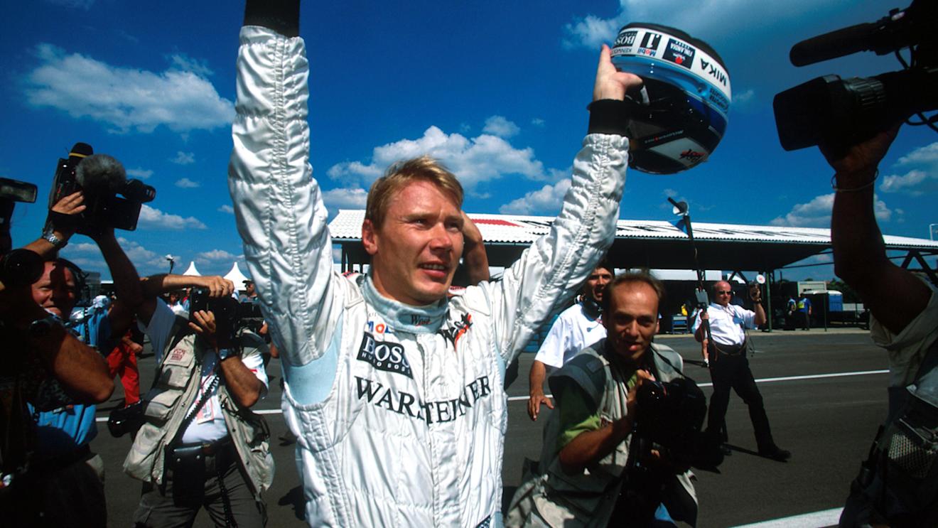 Winner Mika Hakkinen(FIN) Mclaren  MP4-14
Hungarian GP, Hungaroring, 15 August 1999 © ©Sutton Motorsport Images