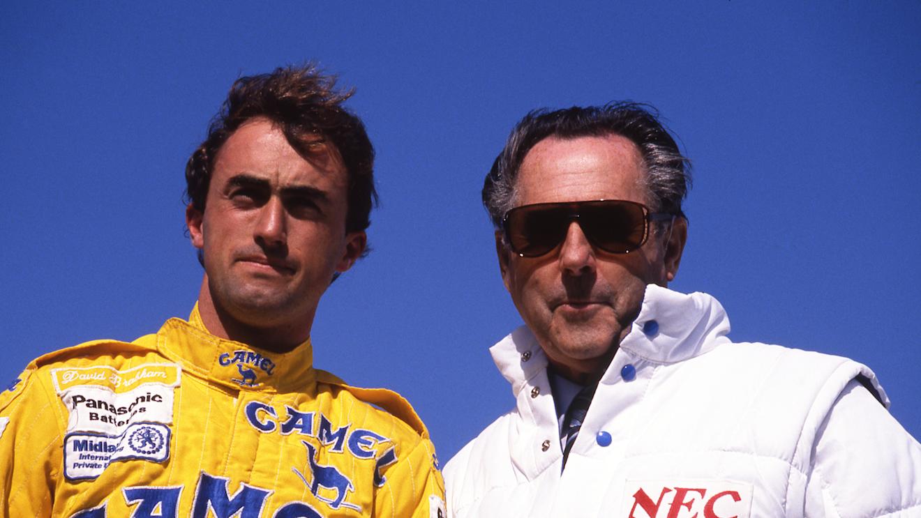 (L to R): David Brabham (AUS) and Sir Jack Brabham (AUS)
1989.