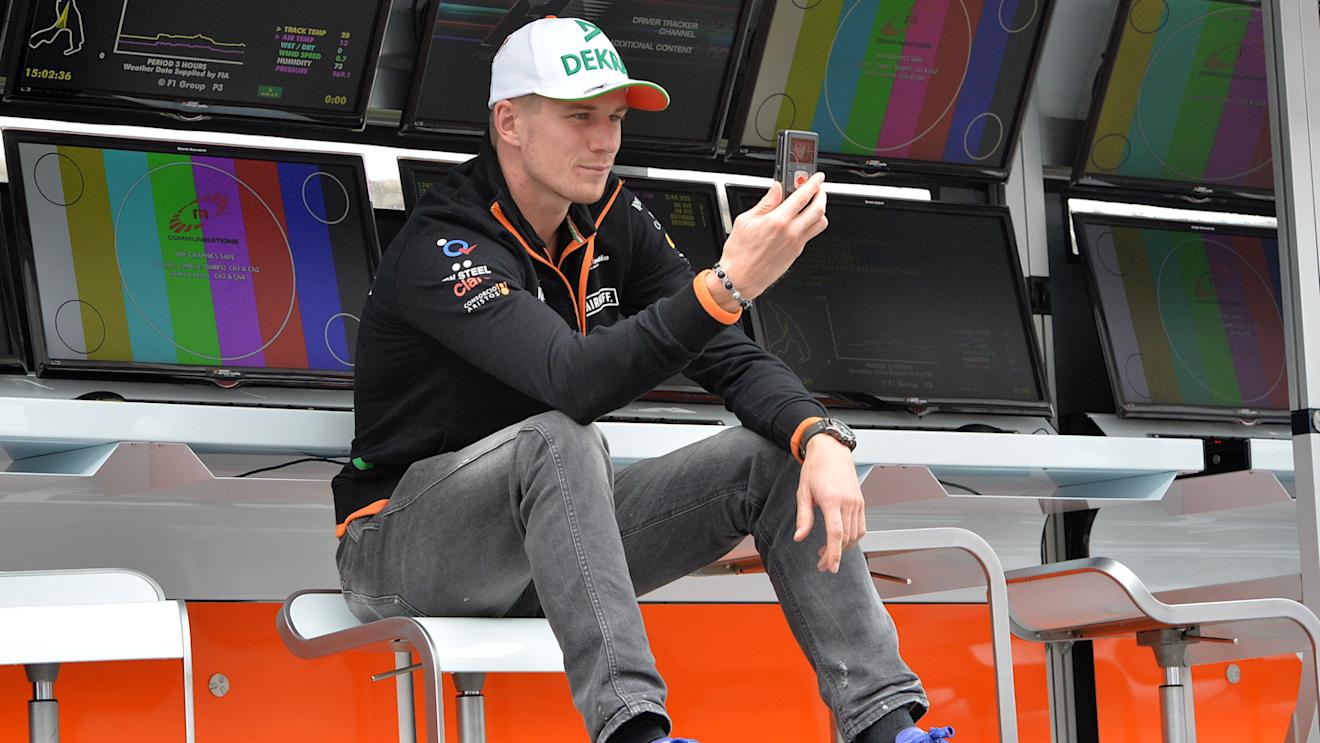 Nico Hulkenberg (GER) Force India F1.
Formula One World Championship, Rd12, Belgian Grand Prix, Preparations, Spa-Francorchamps, Belgium, Thursday 21 August 2014. © Sutton Motorsport Images