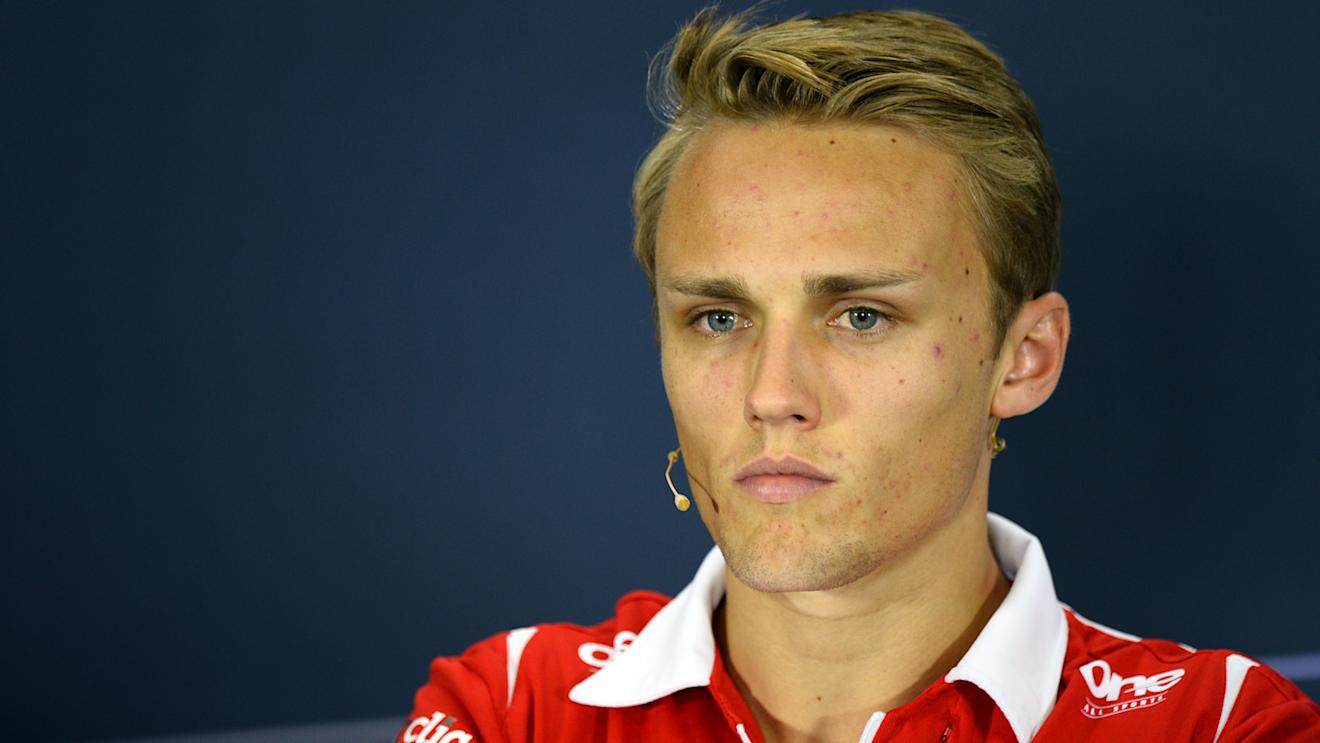 Max Chilton (GBR) Marussia F1 Team in the Press Conference.
Formula One World Championship, Rd5, Spanish Grand Prix, Preparations, Barcelona, Spain, Thursday 8 May 2014. © Sutton Motorsport Images