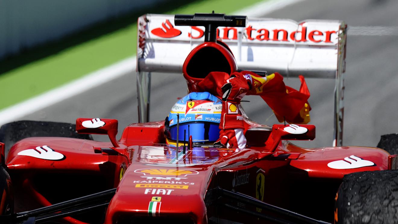 Race winner Fernando Alonso (ESP) Ferrari F138 celebrates.
Formula One World Championship, Rd5, Spanish Grand Prix, Race Day, Barcelona, Spain, Sunday 12 May 2013.