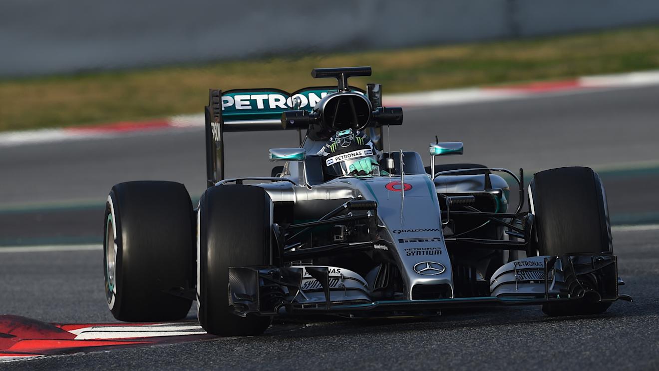 Nico Rosberg (GER) Mercedes-Benz F1 W07 Hybrid at Formula One Testing, Day Two, Barcelona, Spain, Tuesday 23 February 2016. © Sutton Motorsport Images
