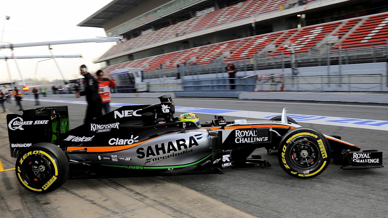 Sergio Perez (MEX) Force India VJM09 at Formula One Testing, Day Two, Barcelona, Spain, Tuesday 23 February 2016. © Sutton Motorsport Images