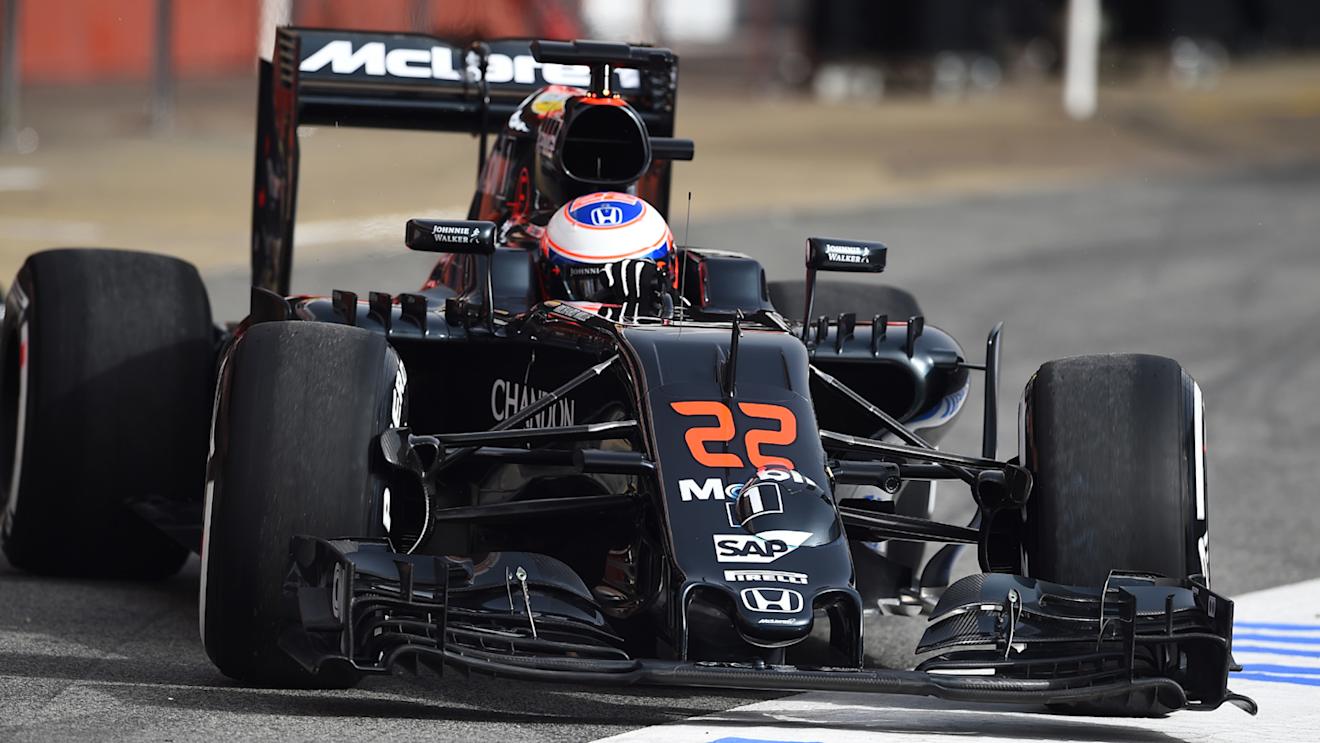 Jenson Button (GBR) McLaren MP4-31 at Formula One Testing, Day One, Barcelona, Spain, Monday 22 February 2016. © Sutton Motorsport Images